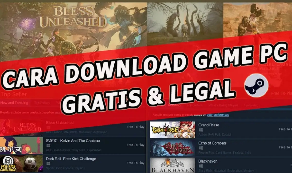 Jangan ke Website Download Game PC Bajakan, ini 7 Tempat Download Game PC yang Benar, Legal dan Aman