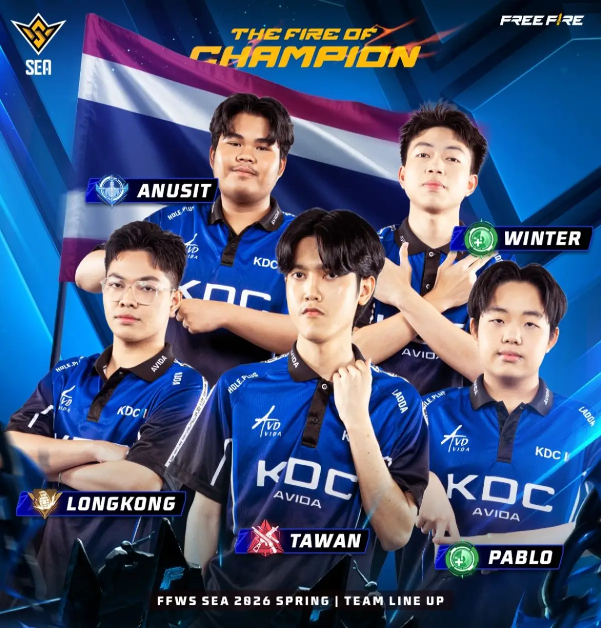 Mengenal 5 Tim Free Fire Thailand Untuk FFWS SEA 2026 Spring, Bisa Jadi Lawan Berat Tim Indonesia!