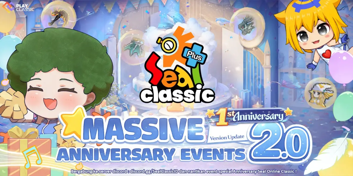 Seal Online Classic Indonesia Rayakan Anniversary,Sukses Bertahan Berkat Dukungan Komunitas Sampai Reza Arap