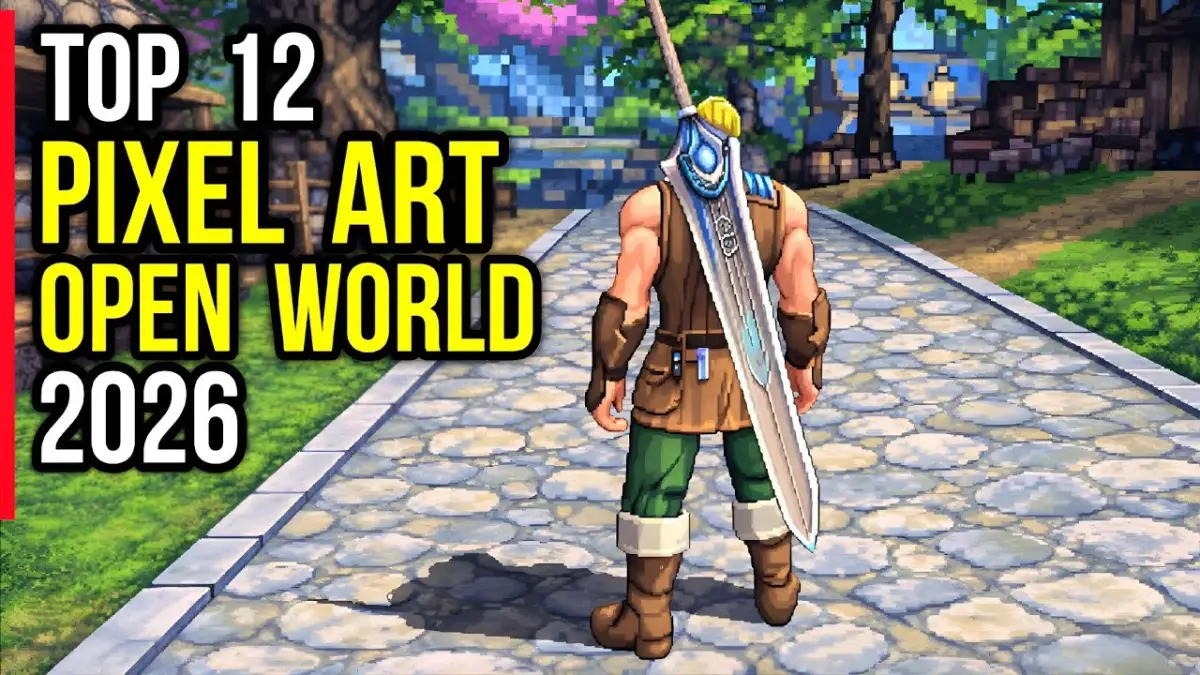 12 Game Pixel Art Open World Terbaik 2026 di Android dan iOS yang Wajib Kamu Instal