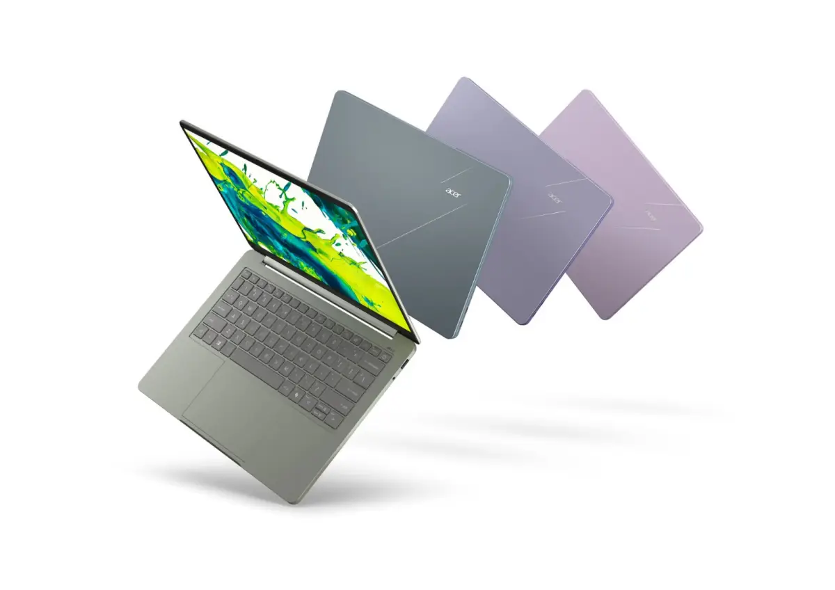 Acer Swift Air 14 & Swift Spin 14 AI Meluncur di COMPUTEX 2026, Laptop Ringan dengan Teknologi Terkini