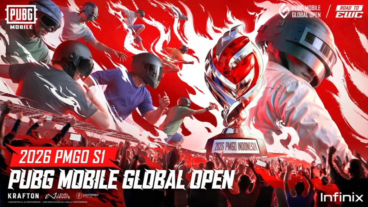 PUBG MOBILE Global Open (PMGO) 2026 Season 1siap diselenggarakan di Jakarta, Indonesia (FOTO: Dok.PUBG Mobile)