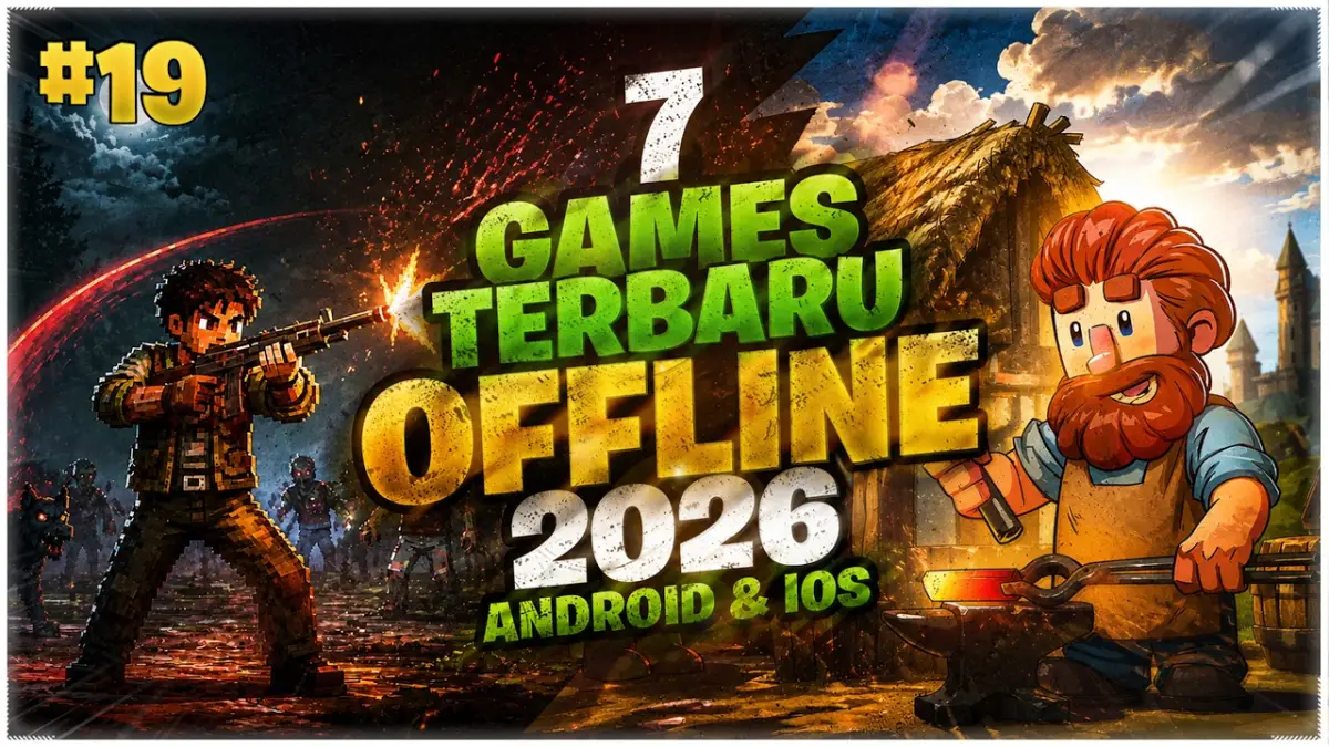 Akhir Pekan Tiba, 7 Game Offline Terbaru Android dan iOS 2026 yang Wajib Dimainkan