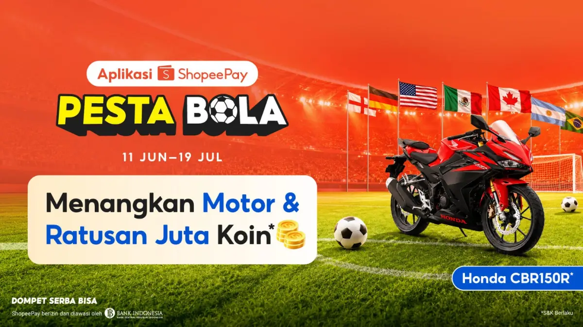 ShopeePay Pesta Bola Hadirkan Pengalaman Lebih Seru Nikmati Turnamen Bola Dunia 2026