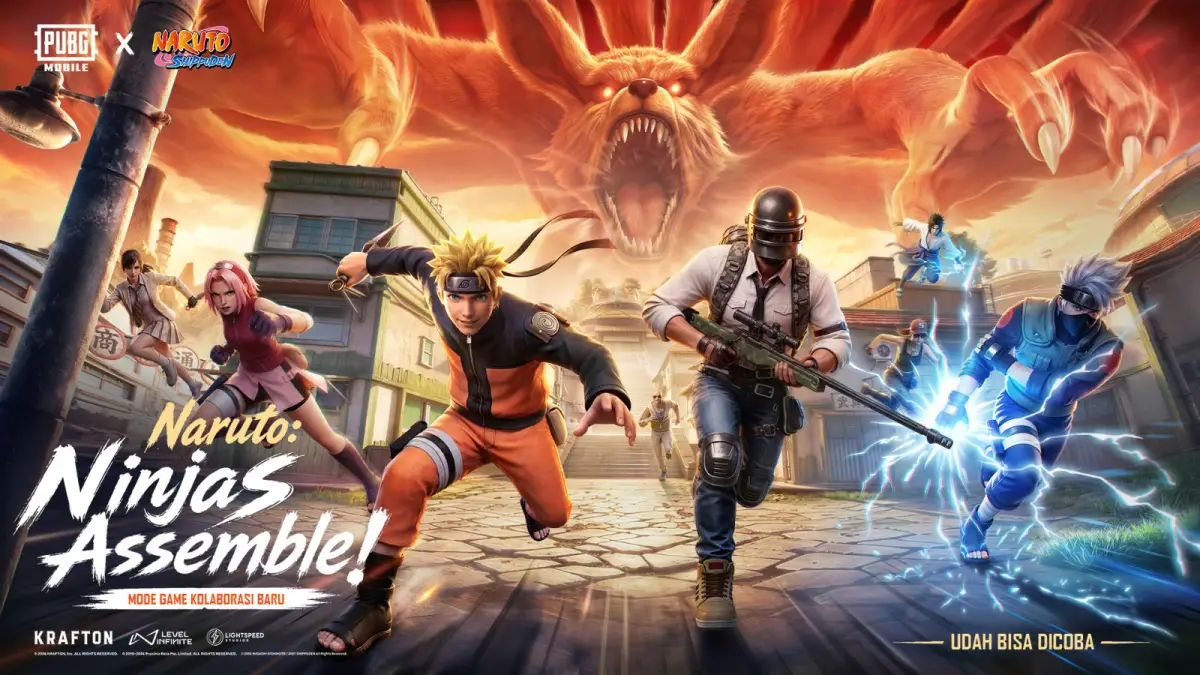 PUBG MOBILE Versi 4.5 Meluncur, Ini Daftar Fitur Baru, Kolaborasi Naruto, dan Ragam Hadiah Menariknya!
