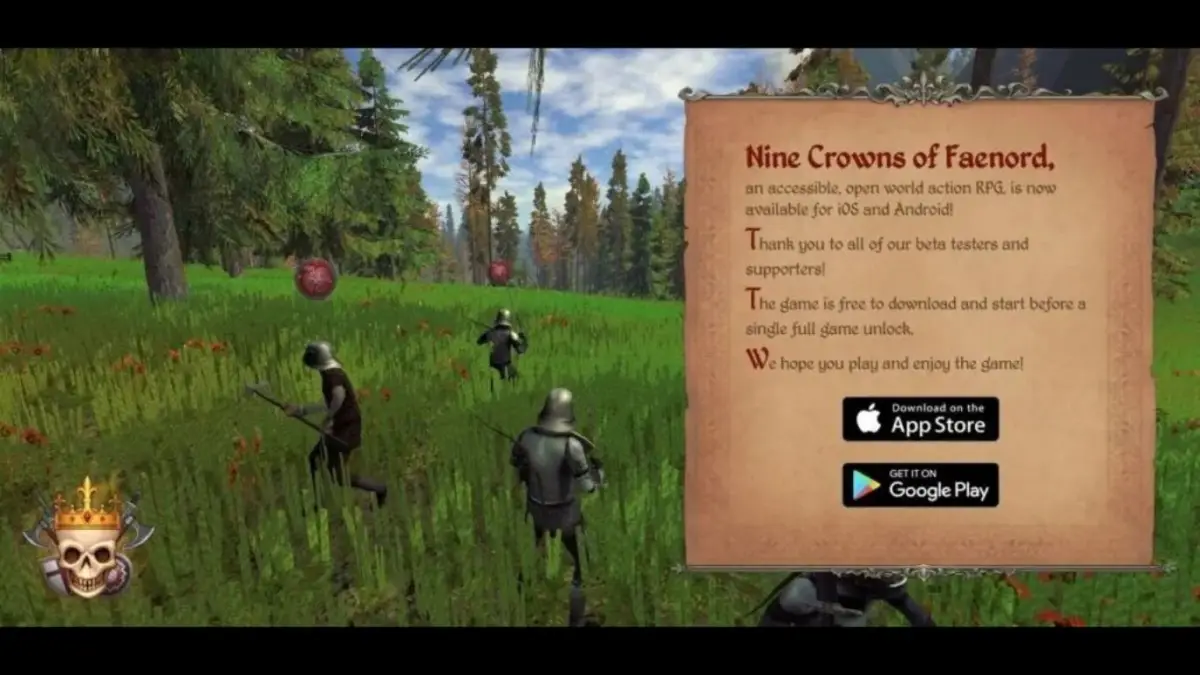 Nine Crowns of Faenord, RPG Open-World Offline Terbaru