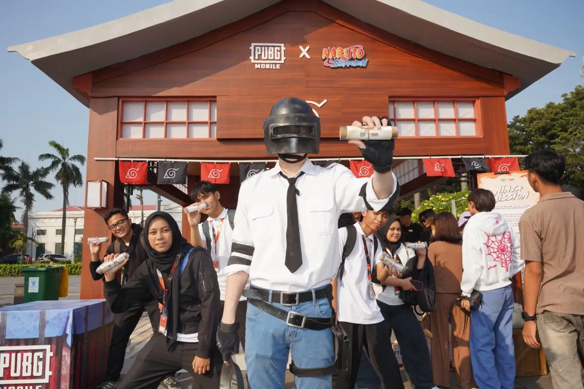 PUBG MOBILE Hadirkan Festival NARUTO SHIPPUDEN di Kota Tua Jakarta, Rasakan Serunya Jadi Ninja!