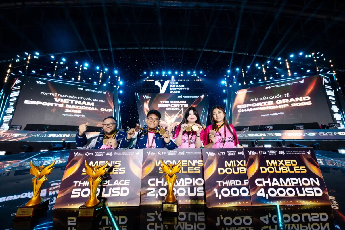 Audition AyoDance Indonesia Jadi Juara Umum di Audition Grand Esports Vietnam 2026
