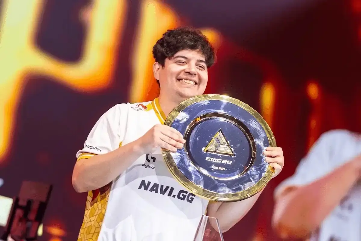 Luis Guadalupe Castillo Gomez (DarkAngel) juara FATAL FURY: City of the Wolves di Esports World Cup (EWC) 2026 (FOTO: Dok.EWC 2026)