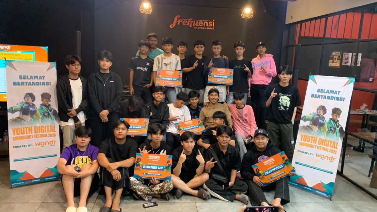 Youth Digital Community Festival 2026 by wondr by BNI jadi Panggung Asah Mental Komunitas dan Bukti Sinergi Brand