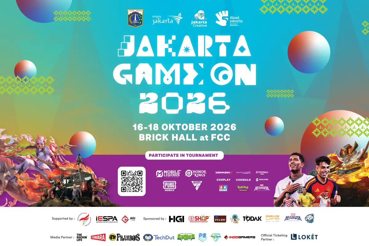 Menuju Kota Global Kreatif: Jakarta Game On 2026 Siap Bidik Jakarta Jadi Hub Gaming Asia