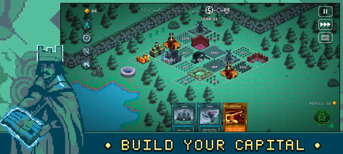 Sensasi Jadi Raja di HP, 5 Daya Tarik 9 Kings Game Roguelike Kingdom Builder Anyar