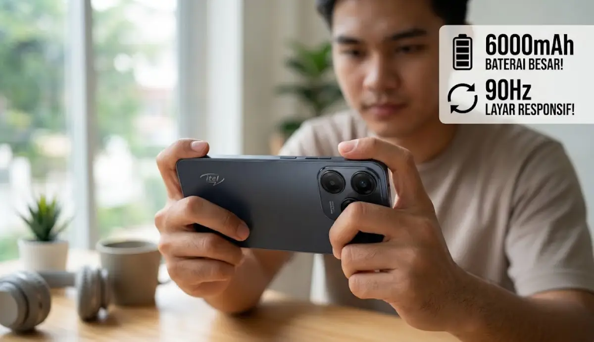 Cari HP Gaming Murah 1 Jutaan? Ini 4 Pilihan itel Terbaik Edisi 2026